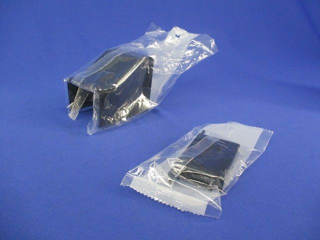 エムケーダクト付属品セット(混在6個入)(ブラック) MDCB2W他
