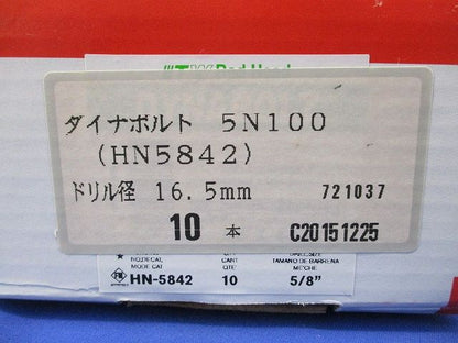 ダイナボルト(10本入) 5N100