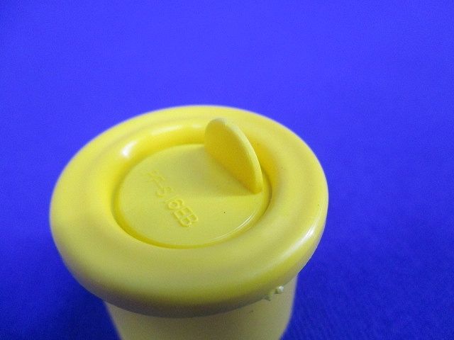 PFカラーエンドブッシング(38個入)(黄)(汚れ有) PF-S16EB