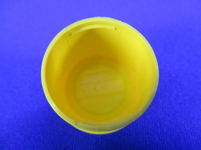 PFカラーエンドブッシング(38個入)(黄)(汚れ有) PF-S16EB