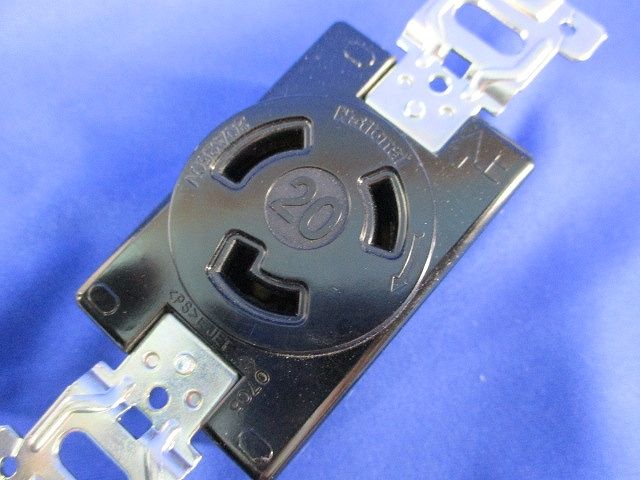 引掛埋込コンセント(5個入)(黒) WF2520