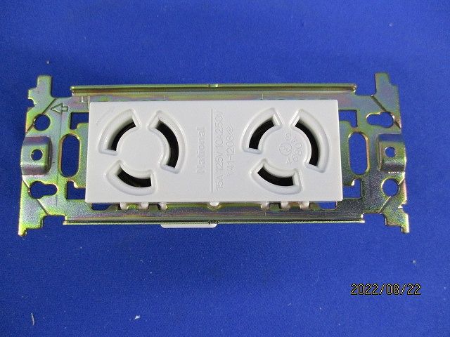 引掛埋込ダブルコンセント(5個入)National WF2312