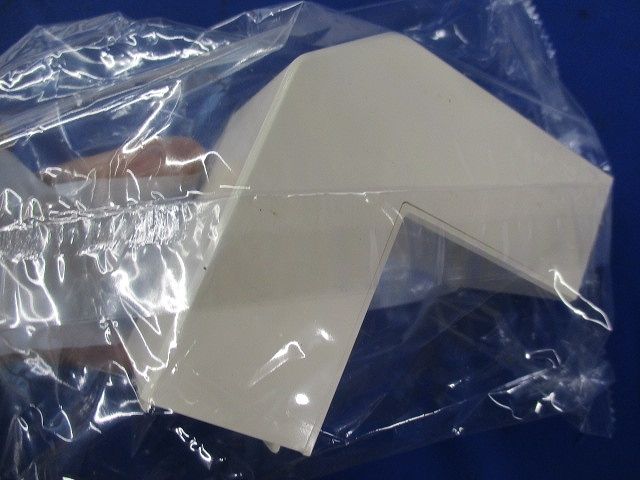 エムケーダクト付属内外マガリ2号(4個入)(クリーム) MDK125