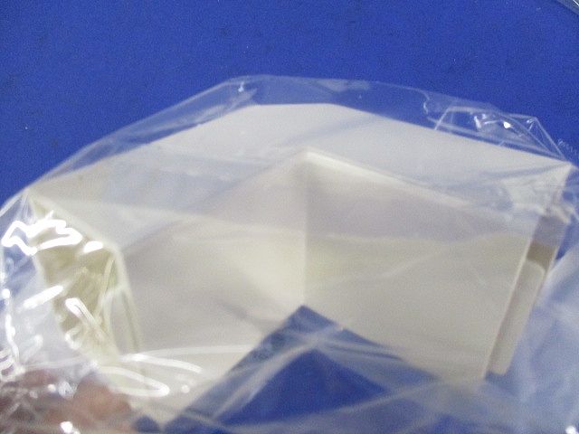 エムケーダクト付属内外マガリ2号(4個入)(クリーム) MDK125