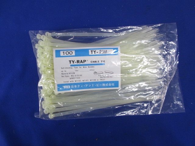 結束バンド Ty-Rapシリーズ 186mm 100本入 TY-25M-100
