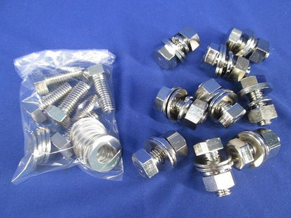 真鍮ボルトセットＭ12セット(14個入)(ナット・ワッシャー不足有) M12×30他