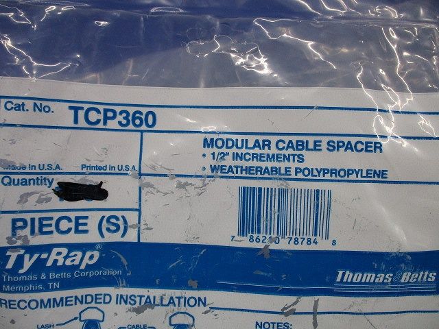 ケーブルサポートシステム(110個入) TCP360