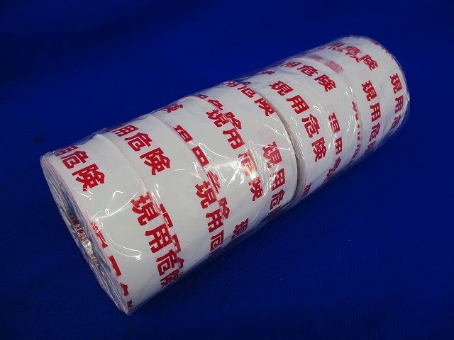 表示テープ(現用危険)(幅25mm)(8個入) 型番不明