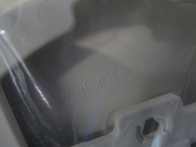 モダン丸型電話線プレート(取付枠付)(10個入) WN6080