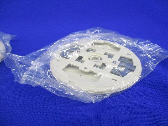 モダン丸型電話線プレート(取付枠付)(10個入) WN6080