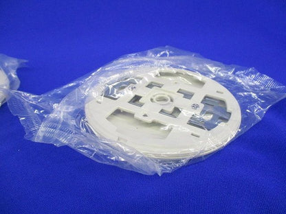 モダン丸型電話線プレート(取付枠付)(10個入) WN6080