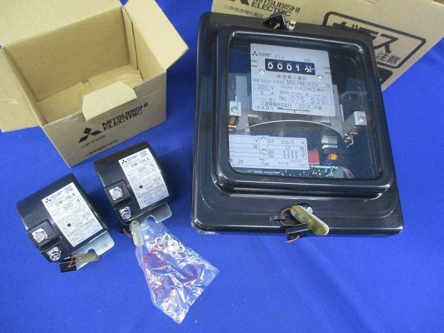 普通電力量計(組合せ変成器×2個付) M2LHM-K11V+CW-15LS