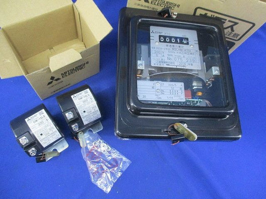 普通電力量計(組合せ変成器×2個付) M2LHM-K11V+CW-15LS