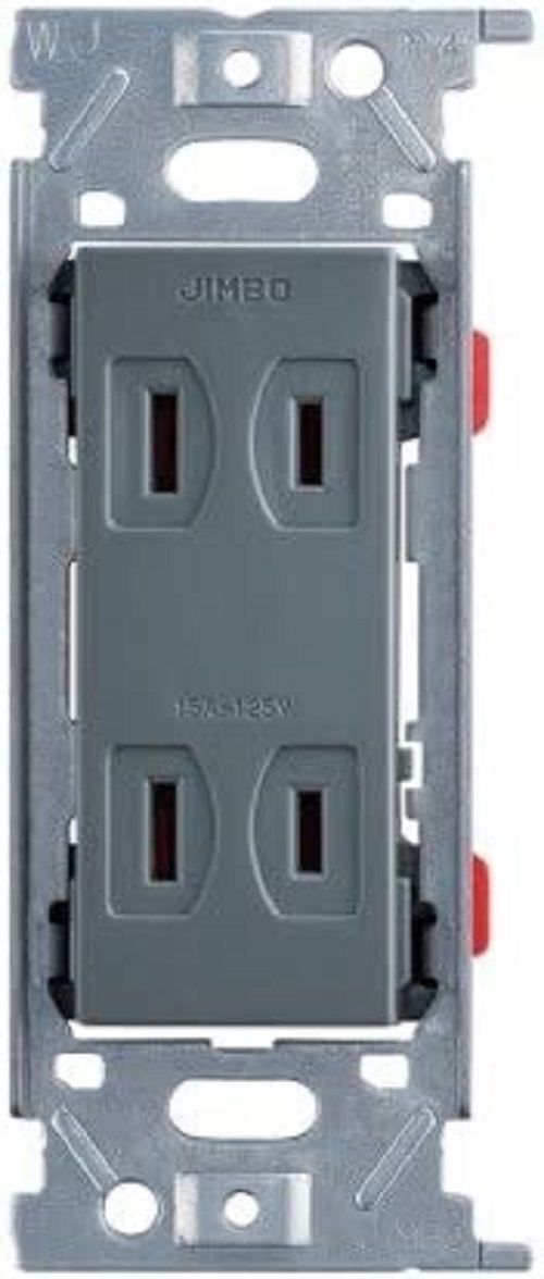 NKシリーズ配線器具 NKシリーズ適合器具 埋込ダブルコンセント JEC-BN-55-SG