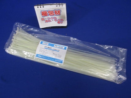結束バンド 368.3mm×3.56 mm ナチュラル ナイロン 100本入 TY-244M