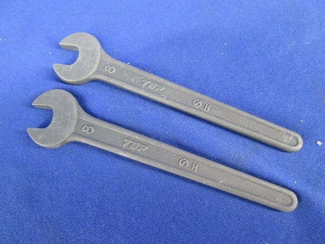 丸形片口スパナ強力級(混在5個入) RS-8他