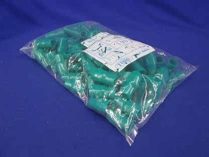 端末キャップ 緑 100個入 V-60-100