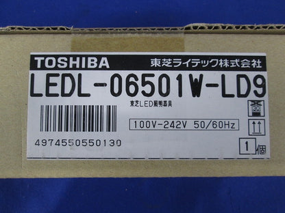 LED屋内用ライン器具 全長625mm 白色 調光器別売 LEDL-06501W-LD9