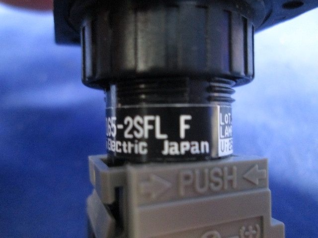 コマンドスイッチ 押しボタンスイッチ AH165-2SFLR11F