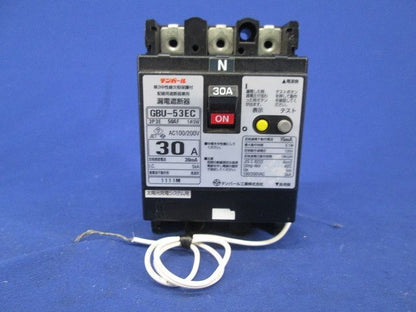 漏電遮断器3P3E30A(ビス無) GBU-53EC