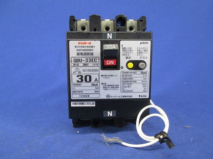 漏電遮断器3P3E30A(ビス無) GBU-33EC
