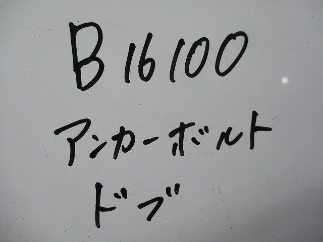 アンカーボルト(6個入)亜鉛メッキ B16100