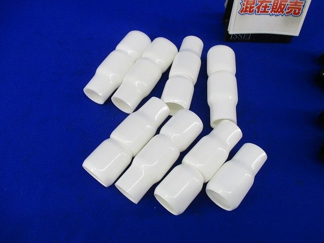端末キャップ(22個入)黒 白  V-200L