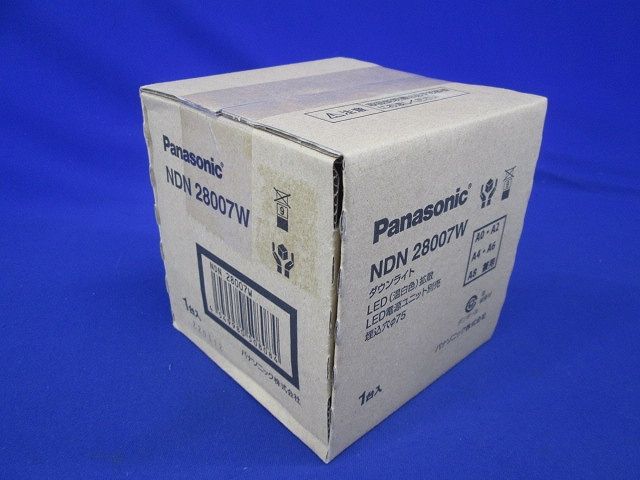 LEDダウンライト 電源ユニット別売 温白色 NDN28007W