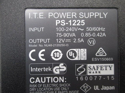 電源アダプター PS-1225