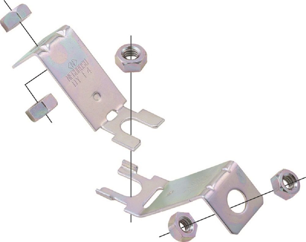 ダクターチャンネル振れ止め金具 20個入 DYF4-W3-20