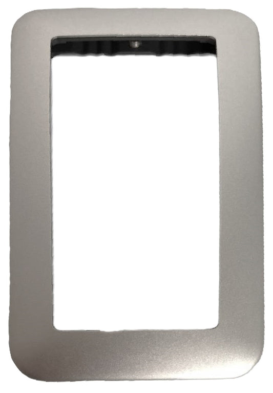 グレーシアシリーズ ラウンドコンセント用プレート3個用 シルバーグレー WTV6203S2