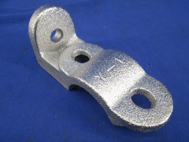 片面クランプ(鋳物溶融亜鉛メッキ)(4個入)(ゴールド系に塗装) KR-004-Y