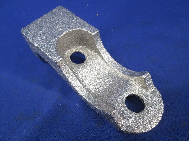 片面クランプ(鋳物溶融亜鉛メッキ)(4個入)(ゴールド系に塗装) KR-004-Y
