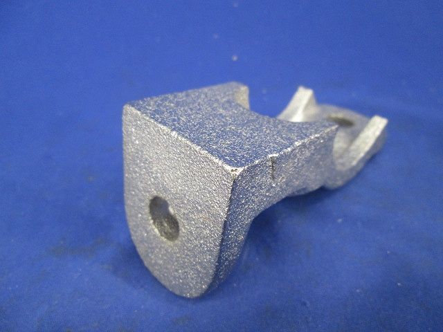片面クランプ(鋳物溶融亜鉛メッキ)(4個入)(ゴールド系に塗装) KR-004-Y