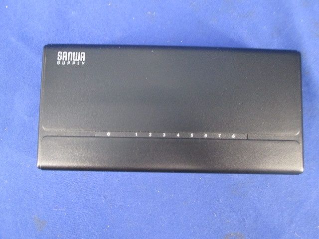 スイッチングハブ(8ポート･マグネット付き) LAN-SWHP801BK