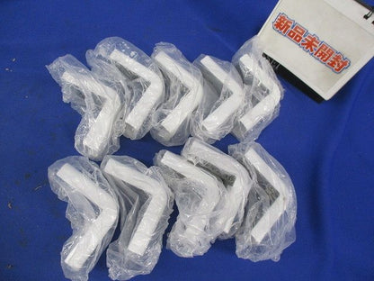 メタルモール付属品 エクスターナルエルボA型(10個入)(ホワイト) A105