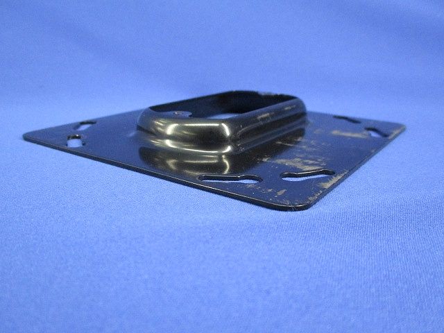塗装大角四角器具用１３?カバー(10個入)(黒系)(キズ・汚れ有) DS4512B