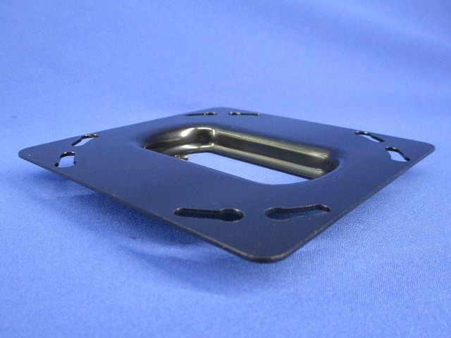 塗装大角四角器具用１３?カバー(10個入)(黒系)(キズ・汚れ有) DS4512B
