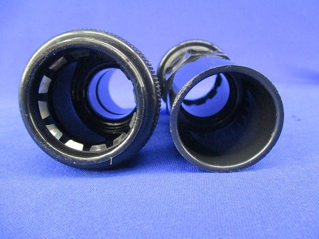 PF管コネクタ ワンタッチ型(9個入)(黒) FPK-28Y
