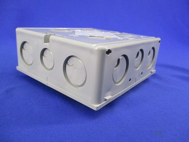 埋込スイッチボックス(7個入)(グレー) CSW-2N