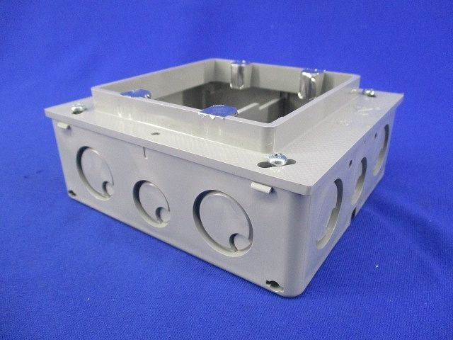 埋込スイッチボックス(7個入)(グレー) CSW-2N