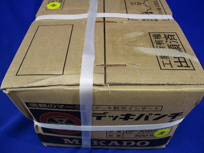 インサート 3分 デッキパンチ 黄色 デッキ用 500個入 DP-3020-500