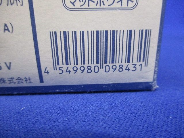 エアコン用埋込スイッチ付コンセント マットホワイト WTL1931719W