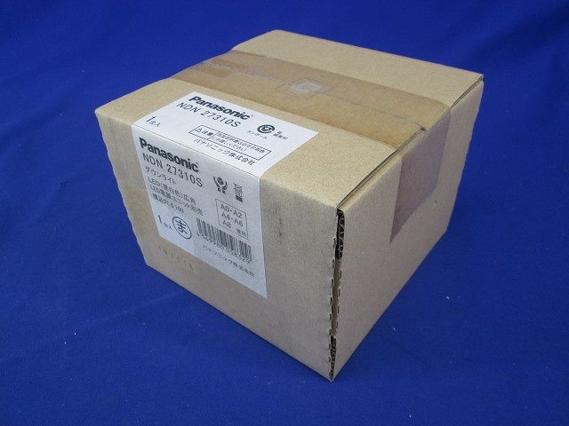 LEDダウンライト本体 φ100 銀色鏡面反射板 広角 昼白色 電源・調光器別売 NDN27310S