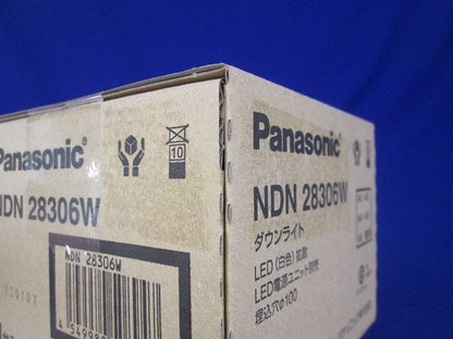 LEDダウンライト 白色 φ100 電源別売 本体のみ NDN28306W