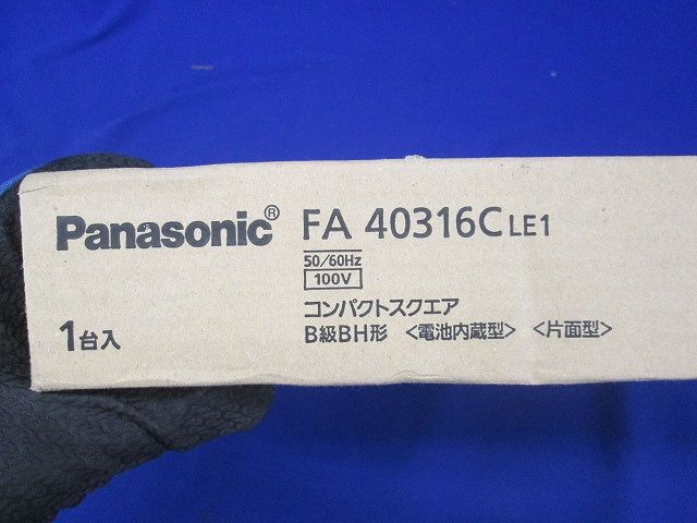 天井直付型・壁直付型・天井吊下型 LED誘導灯 片面型・長時間定格型(60分間) FA40316CLE1
