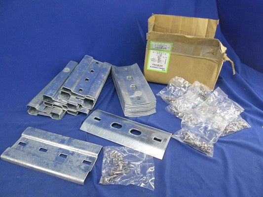 ケーブルラック 補強継ぎ金具(溶融亜鉛)(10個入)(付属品3組不足) Z-QRG1R