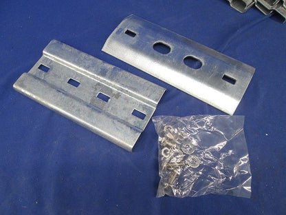 ケーブルラック 補強継ぎ金具(溶融亜鉛)(10個入)(付属品3組不足) Z-QRG1R