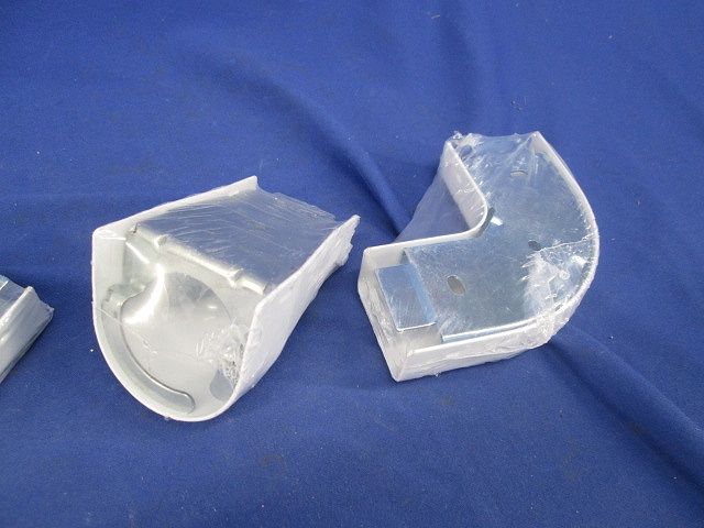 メタルモール付属品セット(計4個入混在)ホワイト B203他