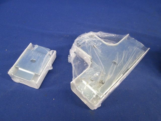 メタルモール付属品セット(計4個入混在)ホワイト B203他